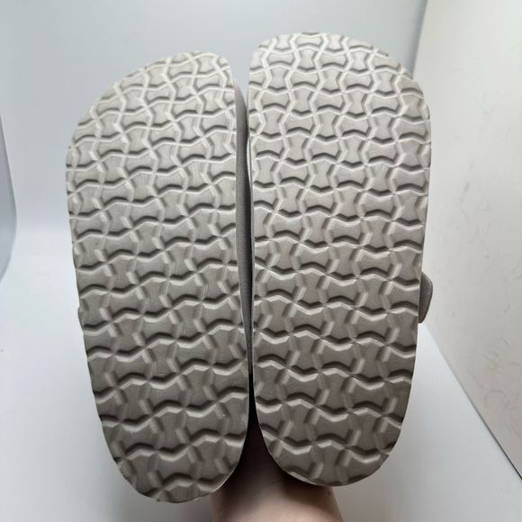 CUSHIONAIRE Womens Clog 7 WIDE GRAY - Picture 5 of 7